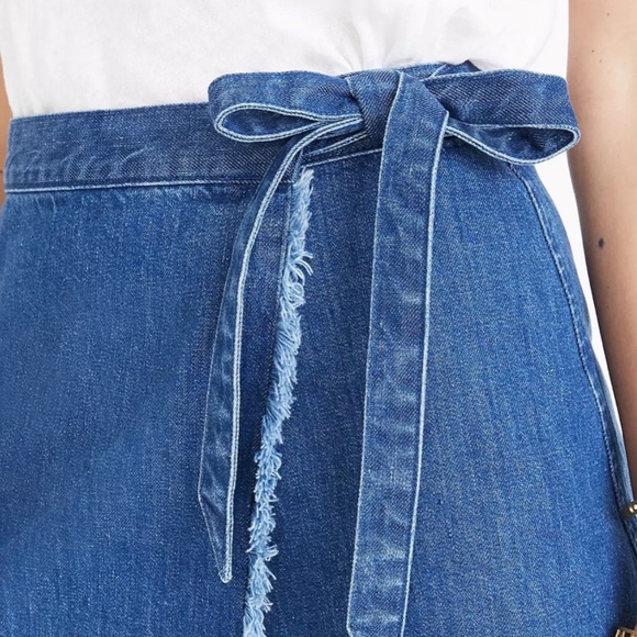 Madewell wrap denim 6 raw hem - Picture 3 of 8